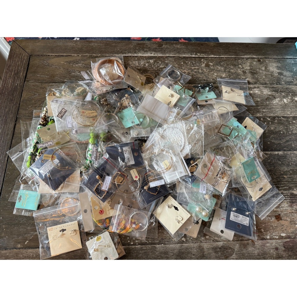 Jewelry Lot New LC Lauren Conrad And Lovely Earrings Necklaces Bracelets 10